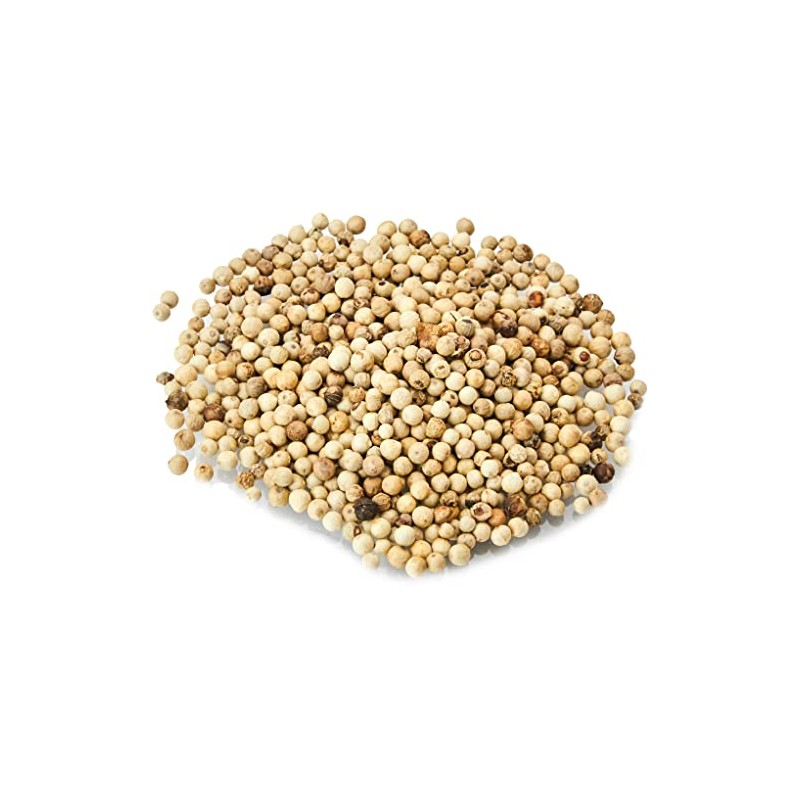 Old India White Peppercorns Muntok Double Wash 250g