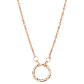 Zelphvt Stainless Steel Loop Anti-Lost Chain for Sunglasses Holder Necklace Ring for Women Ring Holder Necklace Eye Glasses Holders Around Neck for Sunglasses Eyeglass