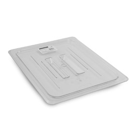CALEDONIA, Tapa Completa para Inserto Medio de Policarbonato con Certificación NSF, Complemento Ideal para Mantener la Higiene y Temperatura de tus Platillos, TAMEPO-COM