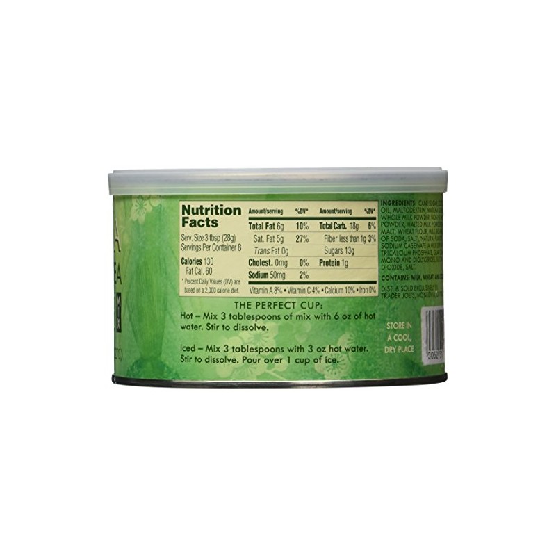 Trader Joe's Matcha Green Tea Latte 8 Oz, 2 Pack