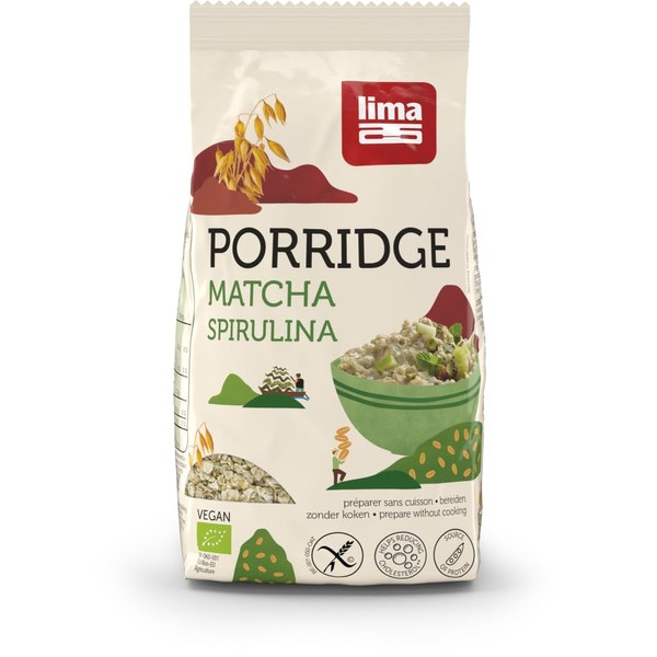 Matcha Spirulina Express Porridge
