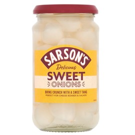 Sarson's Sweet & Mild Silverskin Onions 460g (Pack of 1)