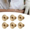 50Pcs Countersunk Hex Socket Screws Pure Copper Flat Head Hardware