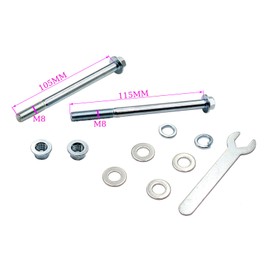 Engine Mount Frame Bolts M8 X 105mm & M8 X 115mm Kit for Pit Dirt Quad Bike Top Bottom