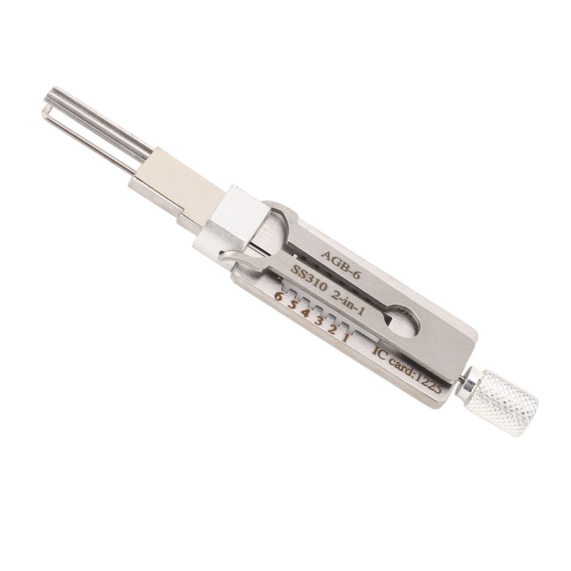 Civilian Decoder 2 in 1 Hook and Pickup Set Stainless