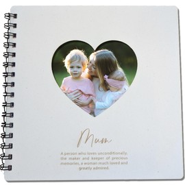 Photo Album Scrapbook Present for Mum for Birthday or Mother's Day