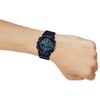 G-SHOCK GA100CB-1A Mens Blue/Black Analog/Digital Watch with Black Band