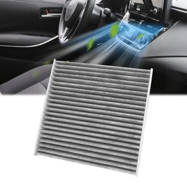 Fresh Breeze Cabin Air Filter Replacement, for Car Passenger Compartment w/Arm and Hammer Baking Soda, CF10285 for Toyota Lexus Scion Camry Corolla Cabin Filter, white