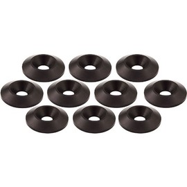 Allstar ALL18663 Black 1/4" x 1" Countersunk Washer