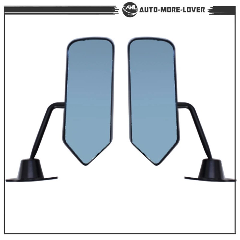 Silscvtt Side Rearview Wing Mirrors F1 Retro Style Racing Universal