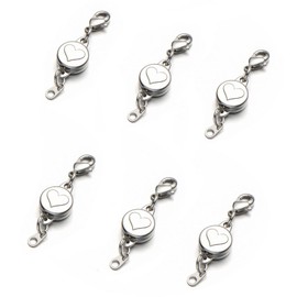 Zpsolution Magnetic Necklace Extenders - Locking Magnetic Clasps for Necklaces - Easy On and Quick Release Necklace Clasp Helper