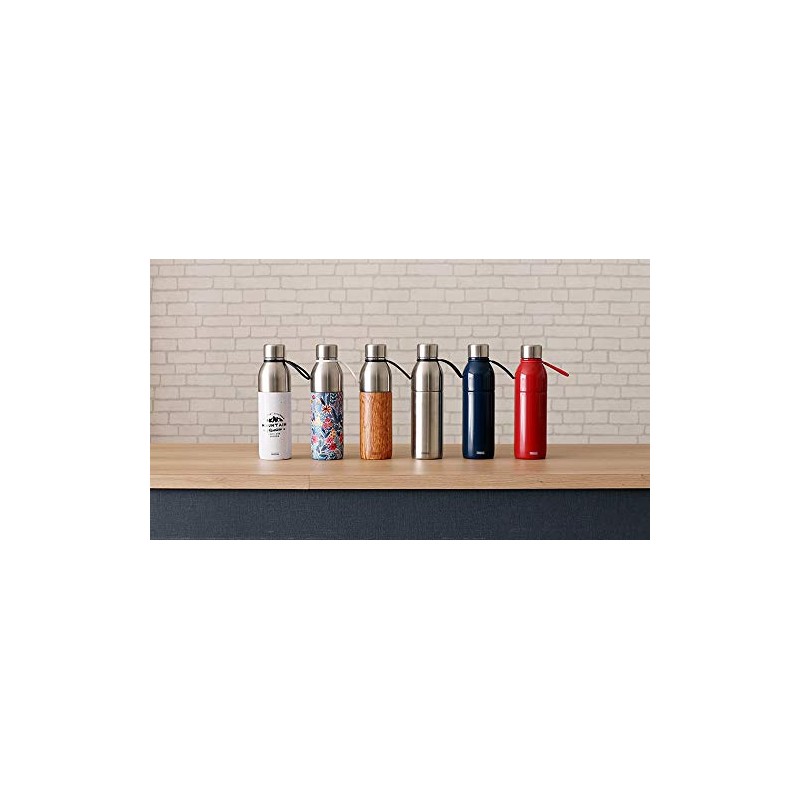 PRISMATE PR-SK020 (RT (Retro) Washable 2-Way Stainless Steel Bottle with