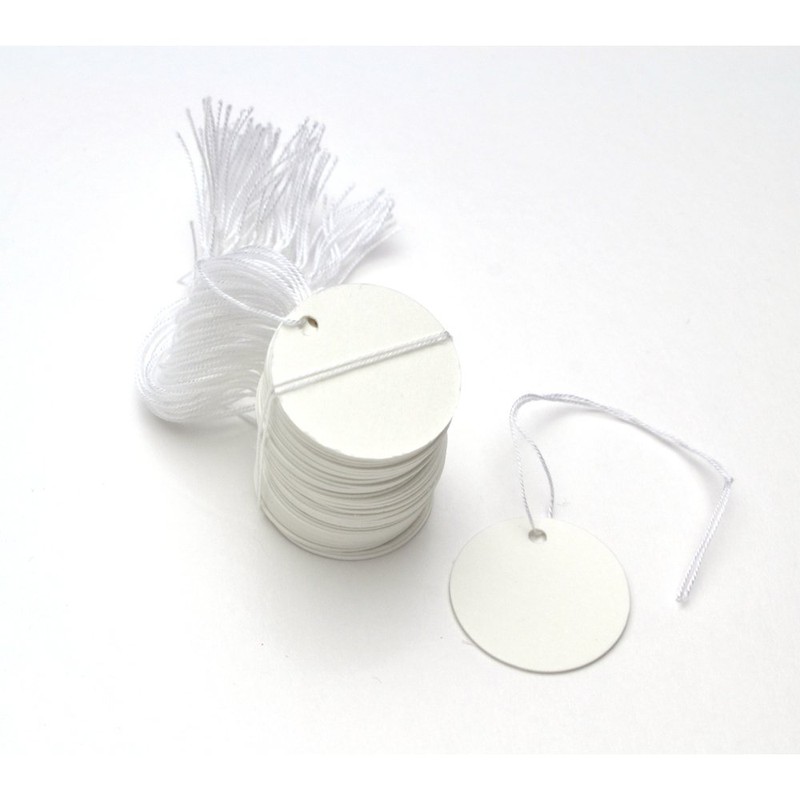 Hawks Mark 提 Place Card for Small White Solid