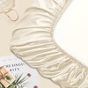 Manyshofu Satin Pillowcases for Hair Protection - 1Pcs Beige Pillow