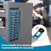 WORKPRO Magnetic Socket Organizer, Heavy Duty 1/2-Inch Drive Socket Rail