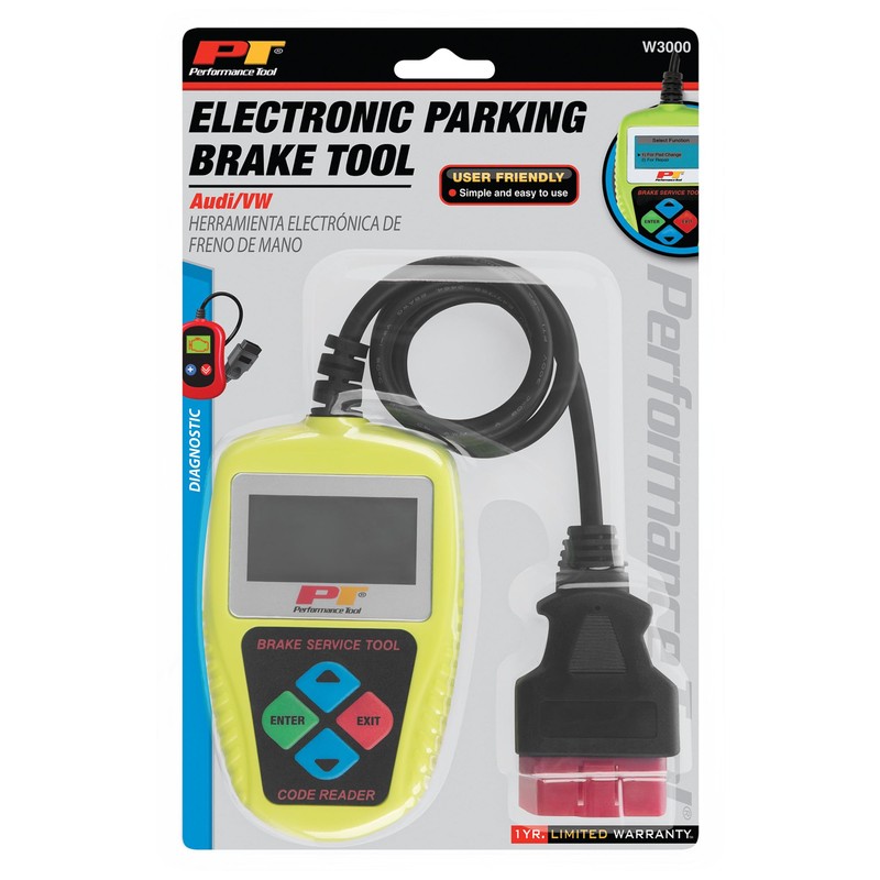 Performance Tool W3000 Electronic Parking Brake Tool , Green