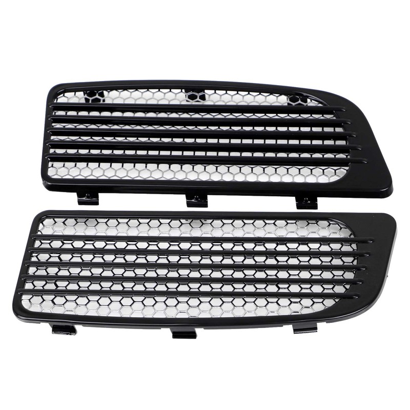 Pair Motorcycle Accessory: Radiator Grills & Screens For Harley Twin
