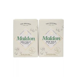 Maldon Salt, Sea Salt Flakes, 8.5 oz (240 g), (Pack of 2)