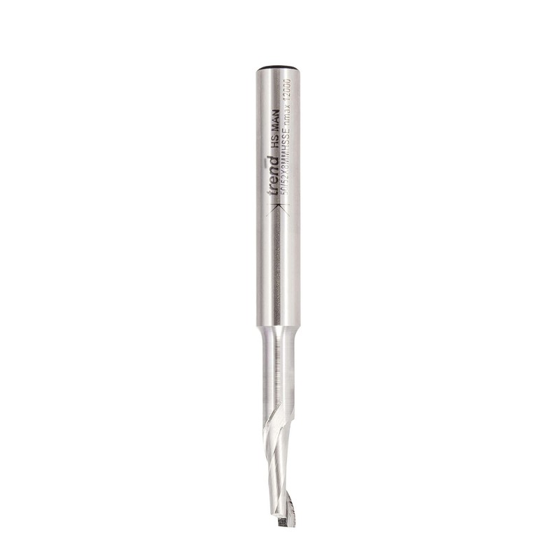 Trend Professional Helical Plunge Cutter, 8mm Shank, 6mm Cut Diameter