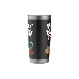 Feelin' Noggy Holiday Eggnog Funny Christmas Eggnog Design Stainless Steel Insulated Tumbler