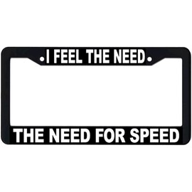 Need for Speed License Plate Frame - Wings Aviation