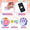 50 Pcs Anxiety Sensory Stickers Calm Stickers Reusable Sensory Strips