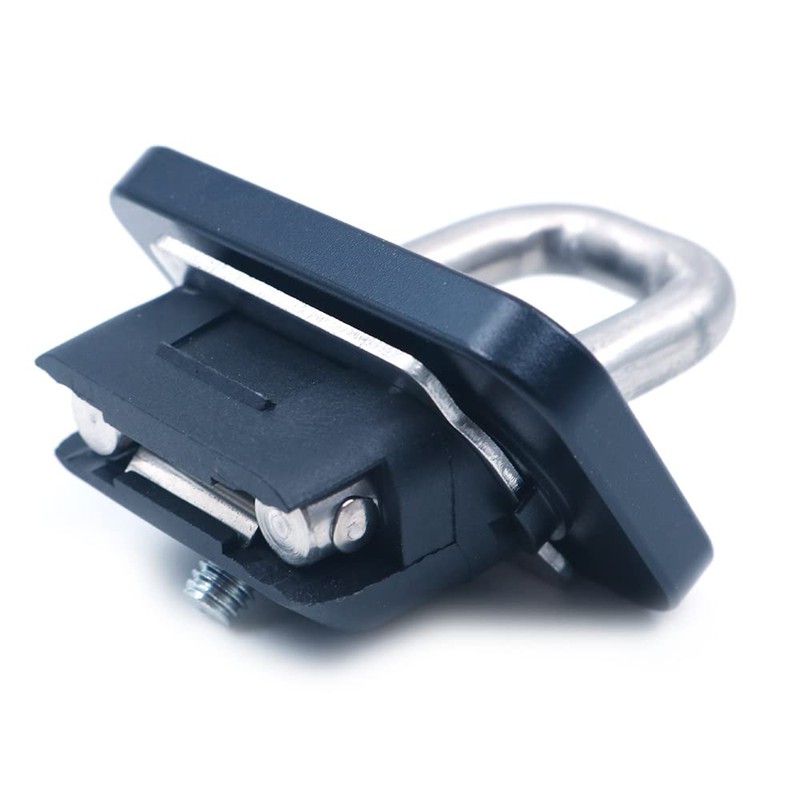 Tiardey Pair of Rustproof Retractable Truck Lashing Racks - Black