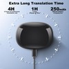 exsulity Language Translator Earbuds,Support 144 Languages Translation Fast Reaction in