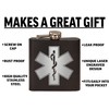 Rogue River Tactical EMT Star of Life Stainless Steel Hip