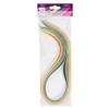docrafts Qcraft 6mm 108-Piece Deluxe Quilling Paper Strip, Mixed Pastel