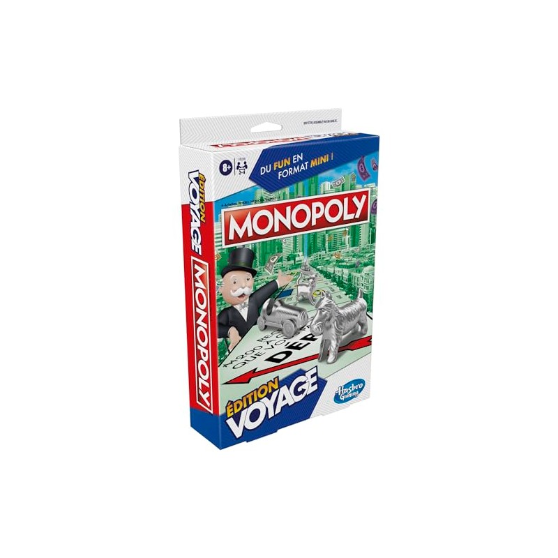 Jeu Classic Monopoly Edition Voyage