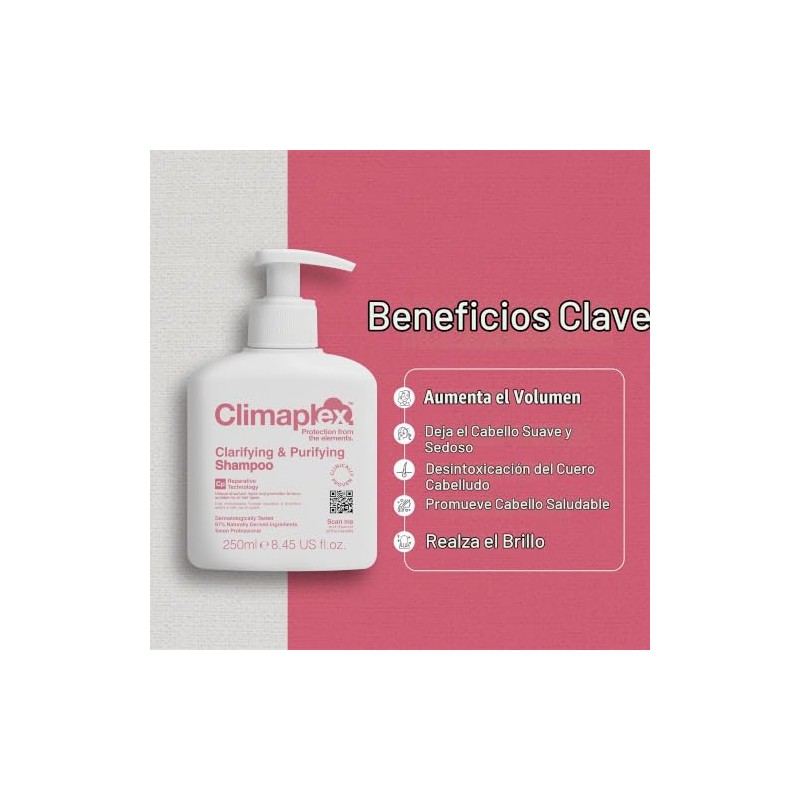 Shampoo Limpiador y Purificante CLIMAPLEX 250ml