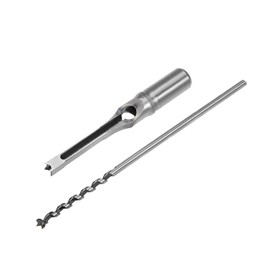uxcell Square Hole Drill Bit, 5/16" High-Carbon Steel Hollow Chisel Mortise Power Tool for Woodworking 2 Pcs