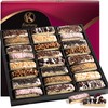Kremery - Chocolate Covered Biscotti Cookies Gift Basket (24 Count)