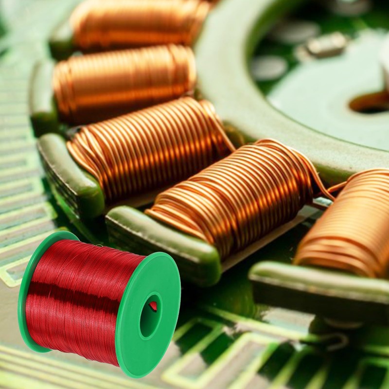 MECCANIXITY 30 AWG Magnet Wire, 30 Gauge Enameled Copper Wire,