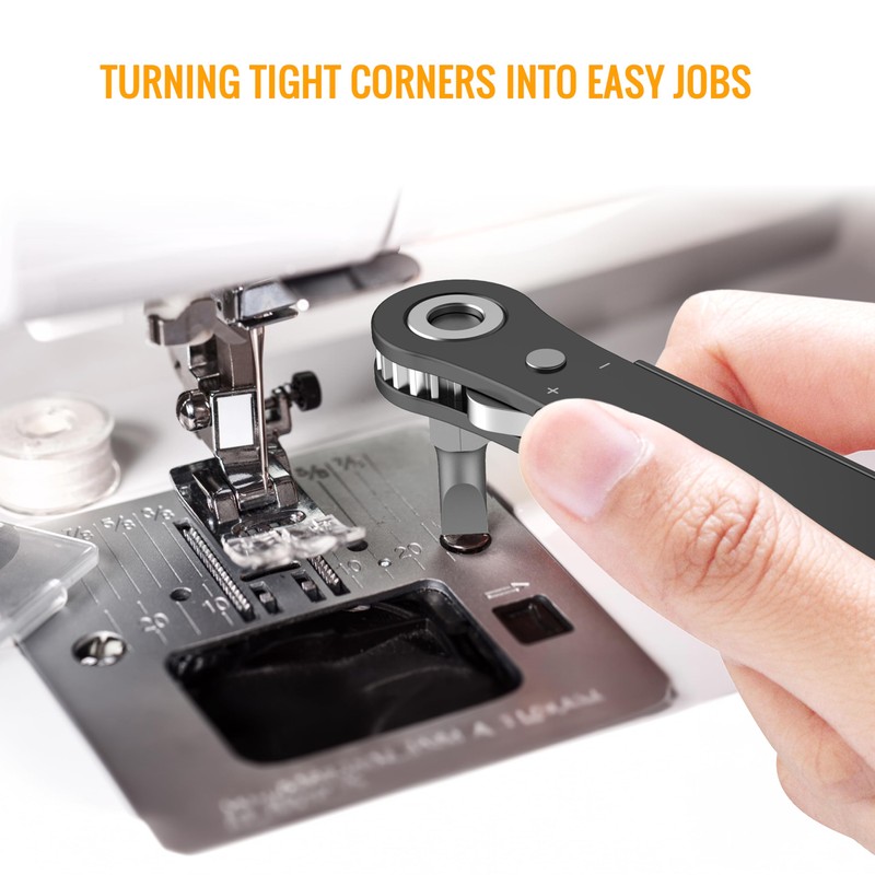 Right Angle Screwdriver Mens Gifts - 90 Degree Offset Ratcheting