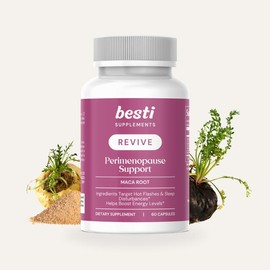 Women's Perimenopause Support: Revive - Symptom-targeted Supplement for Hot Flashes 60 Capsules