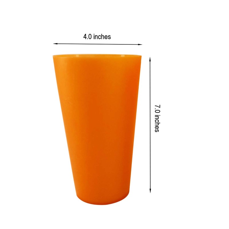 AOYITE Large Plastic Cups Reusable - 32 oz Water Tumblers