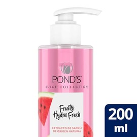 Pond's Cuidado Facial Fruity Hydra Fresh Sandía Limpiador Facial 200 ml