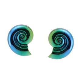 Betsey Johnson Women's Mermaid Jewels Shell Stud Earrings