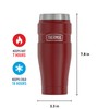 Thermos - Vaso de viaje con aislamiento al vacío, acero