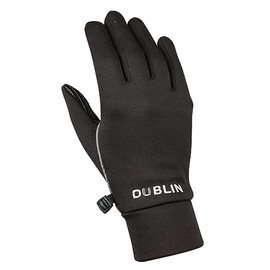 Dublin Thermal Riding Gloves, Black, Adults M/L