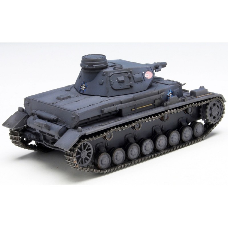 プラッツ ガールズ&パンツァー IV号戦車D型 あんこうチーム 1/72スケール プラモデル GP72-9