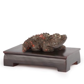 Artistone Leopard Skin Jasper Crystal Crocodile Ornament 2 Inch Carved Gemstone Crystals Animals Figurine Statue Sculpture Healing Gifts Home Decor