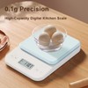 YRY White Elf Pro Digital Kitchen Scale 6kg/0.1g - Ultra