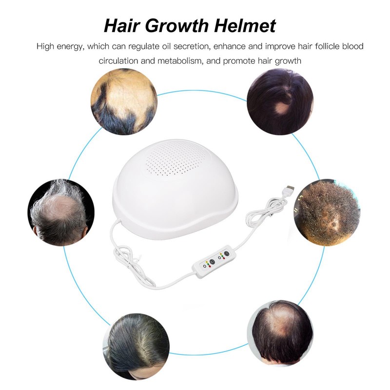 Laser Hair Growth Device 272 Lamp Chips 3 Gears USB