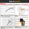Siding Mounting Kit, Siding Mount Block, Outdoor Light Mounting Block
