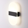 Maichis 2Pack LED RV Vanity Wall Sconce with Switch, 12Volts