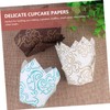 MAGICLULU 1set Decorative Cupcake Papers Food Grade Baking Cups for