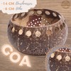 cocovibes Goa / Coconut Bowl / Tea Light Holder as